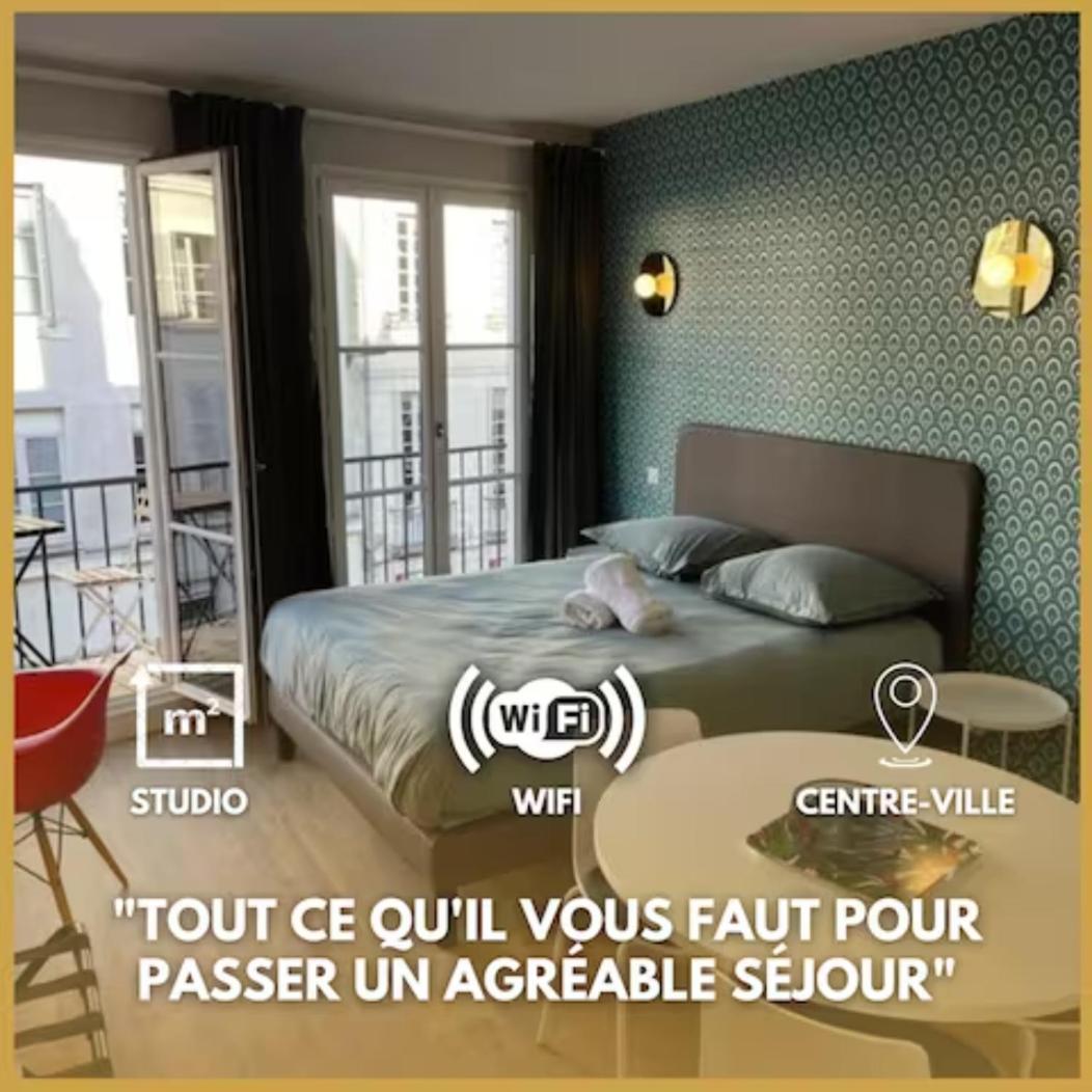 Apartmán Chaleureux Studio * Neuf * Hypercentre * Wifi * Orléans Exteriér fotografie